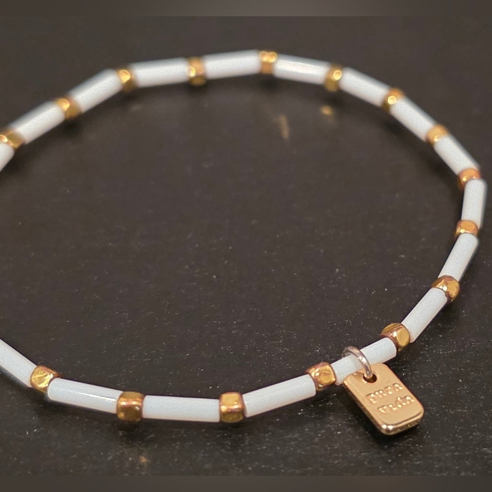 Pura Vida Gold and Turquoise Bracelet Set - Picture 4 of 5